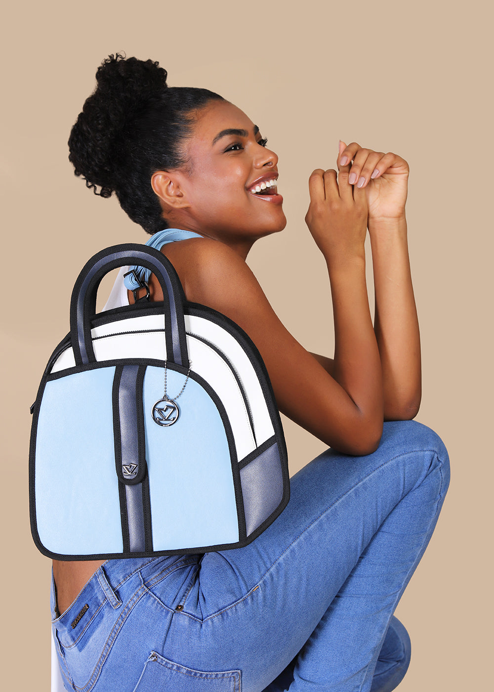 VZ Aqua Blue Illusion Edit Backpack