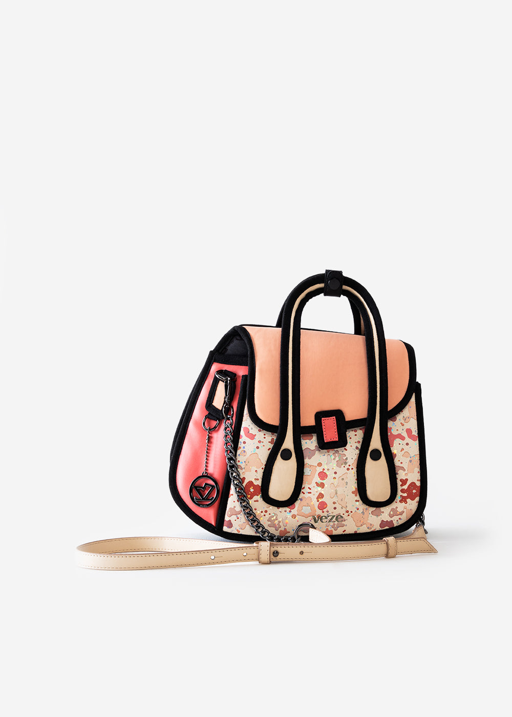 VZ Statement bag, Illusion Chic (Pink Printed)
