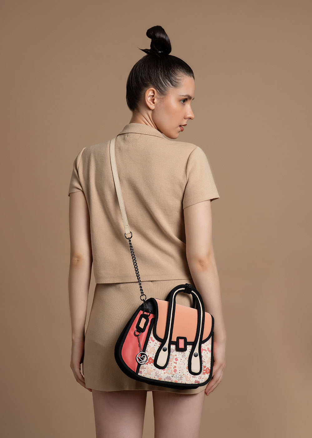 VZ Coral Frost Statement Bag