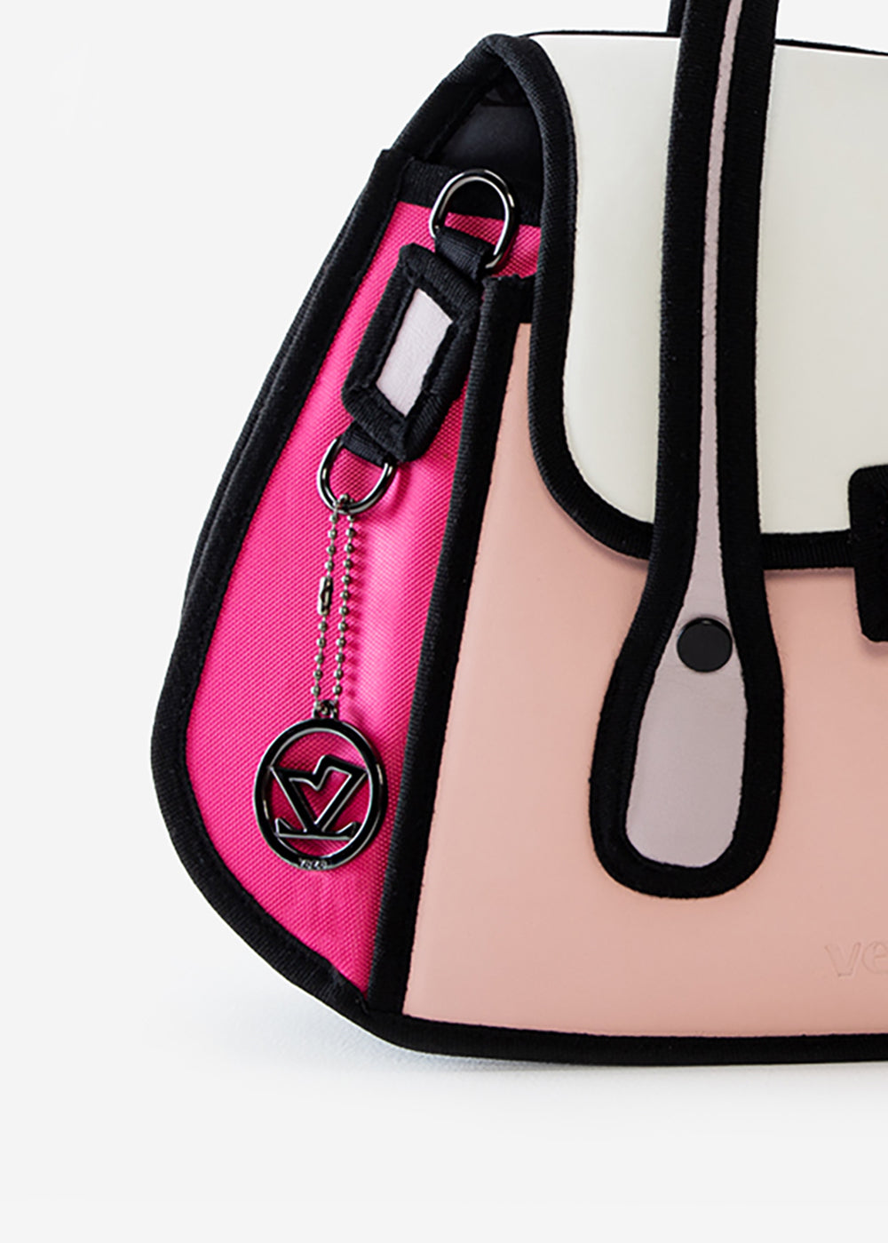VZ Soft Rose Statement Bag