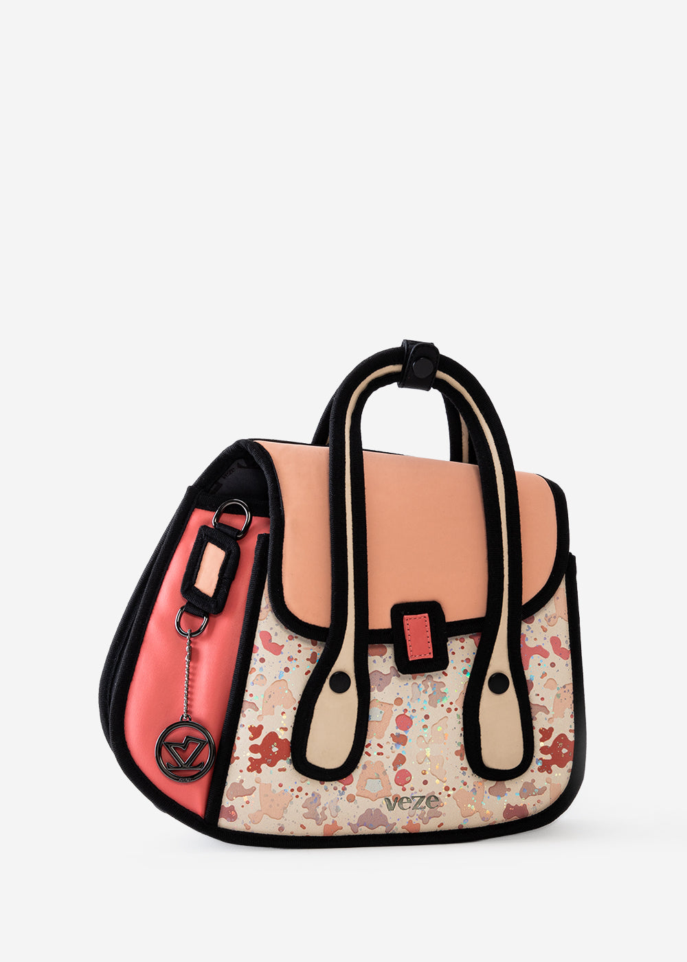 VZ Statement bag, Illusion Chic (Pink Printed)