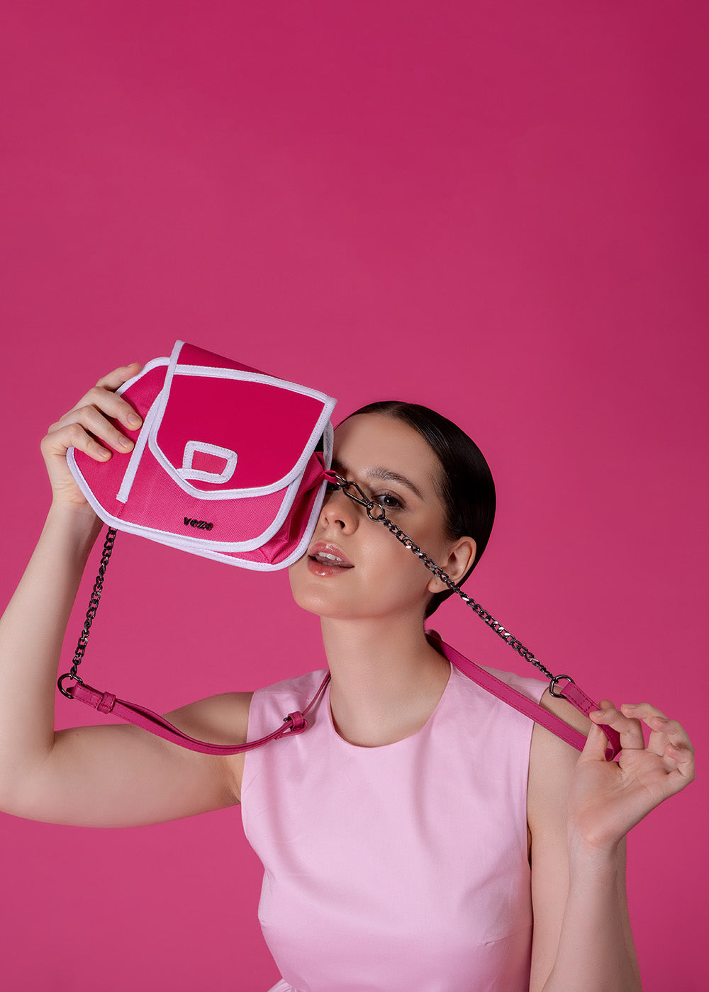 VZ Hot Pink Pixel Sling